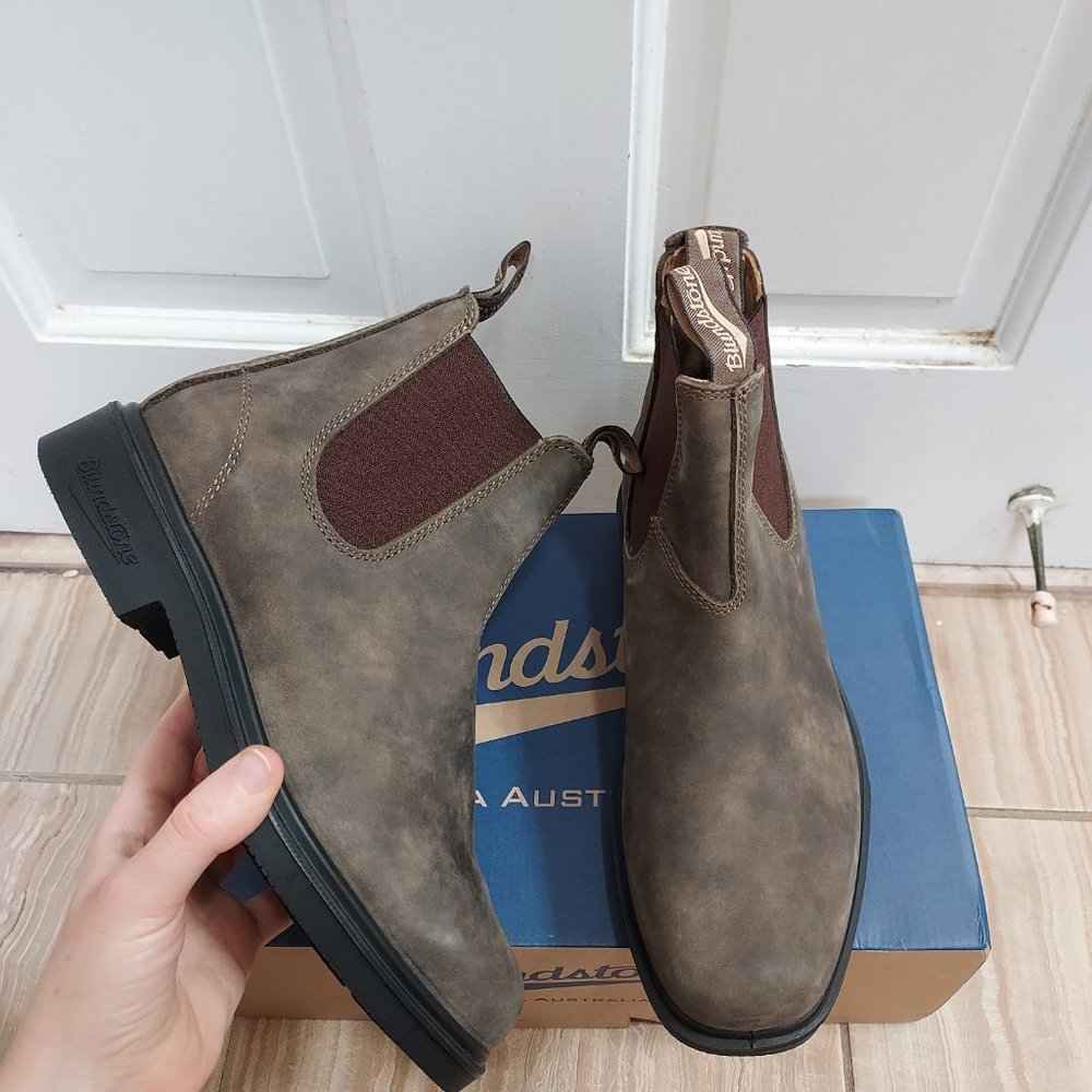 Blundstone Chelsea Rustic Brown Boot